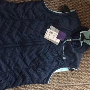 reversible NWT free country vest WOMENS